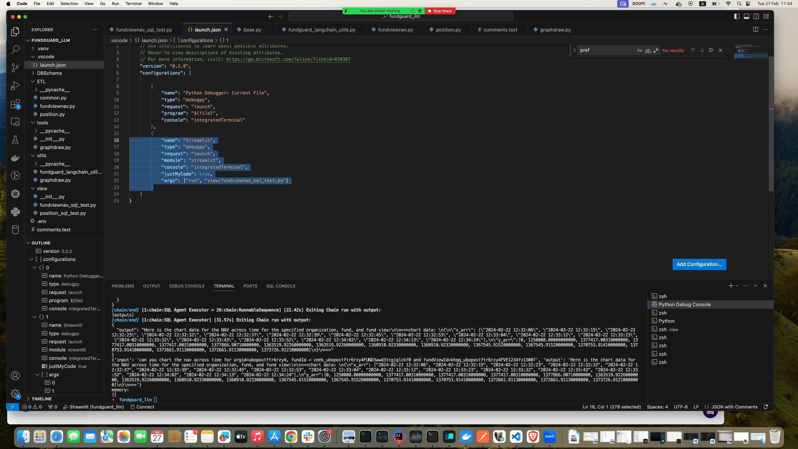 Step #6: Click "" Streamlit ""